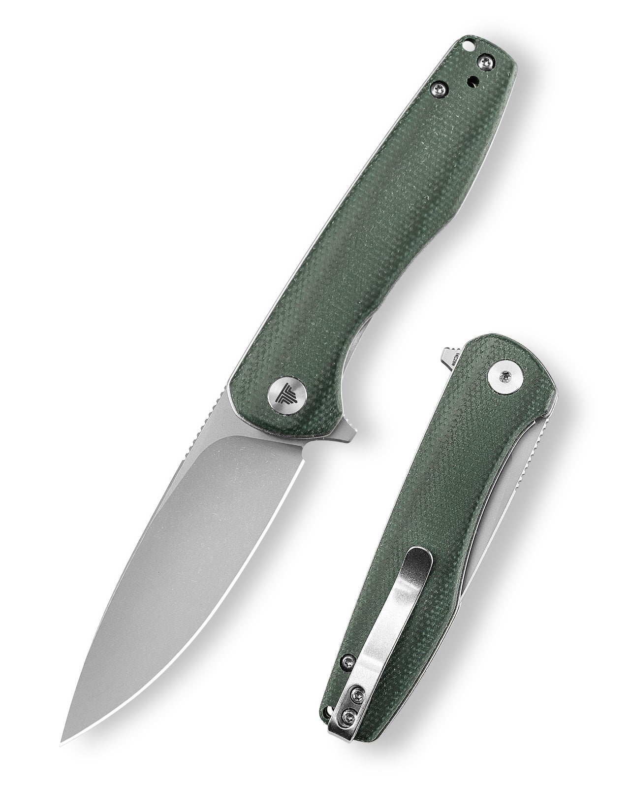 Lacerta-04B Liner Lock EDC Folding Pocket Knife 3.34'' 14C28N