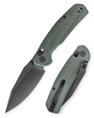 Hornet-04G Axis Lock EDC Folding Pocket Knife,3.34" 14C28N Steel Blade,Micarta Handle