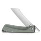 Norma-04G Higonokami Pocket Knife,3.3" 14C28N Steel,Micarta Handle