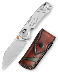 Складаний кишеньковий ніж Hornet-04G Axis Lock EDC, лезо 3,34 дюйма зі сталі 14C28N, ручка з мікарти