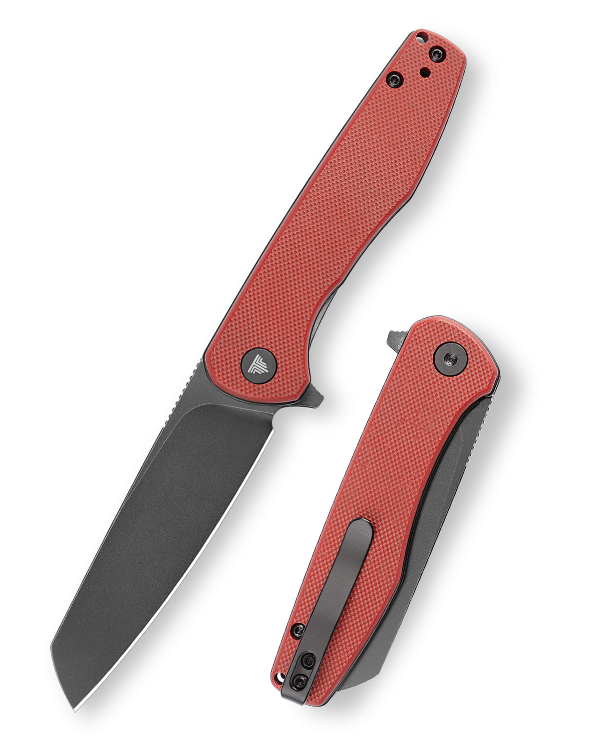 Dickybird-RG Liner Lock EDC Folding Pocket Knife 2.99'' 14C28N Steel Blade,G10 Handle