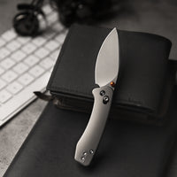 Koala Ultra-S Crossbar Lock EDC Folding Pocket Knife,2.56'' M390 Steel Blade, Titanium Handle