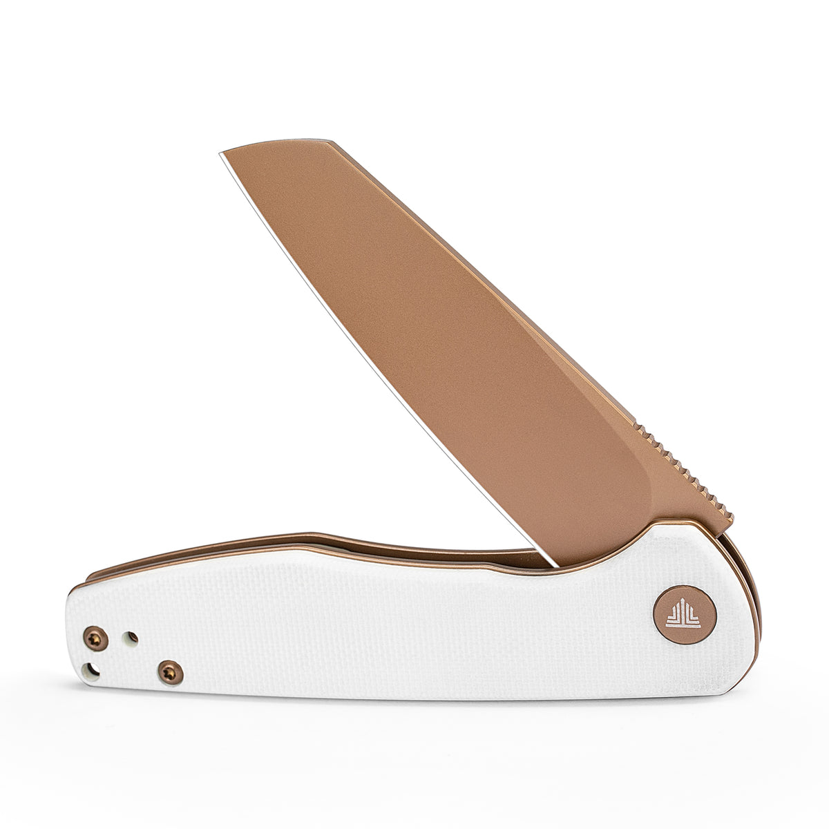 Dickybird-WG Liner Lock EDC Folding Pocket Knife 2.99'' 14C28N Steel Blade,G10 Handle