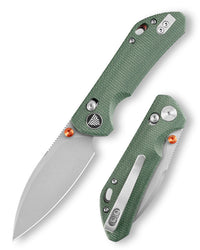 Складаний кишеньковий ніж Hornet-04G Axis Lock EDC, лезо 3,34 дюйма зі сталі 14C28N, ручка з мікарти