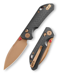 Складаний кишеньковий ніж Hornet-04G Axis Lock EDC, лезо 3,34 дюйма зі сталі 14C28N, ручка з мікарти