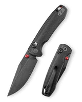 Butterfly-BM Crossbar Lock EDC Folding Pocket Knife,3.03'' 14C28N Steel Blade,Micarta Handle