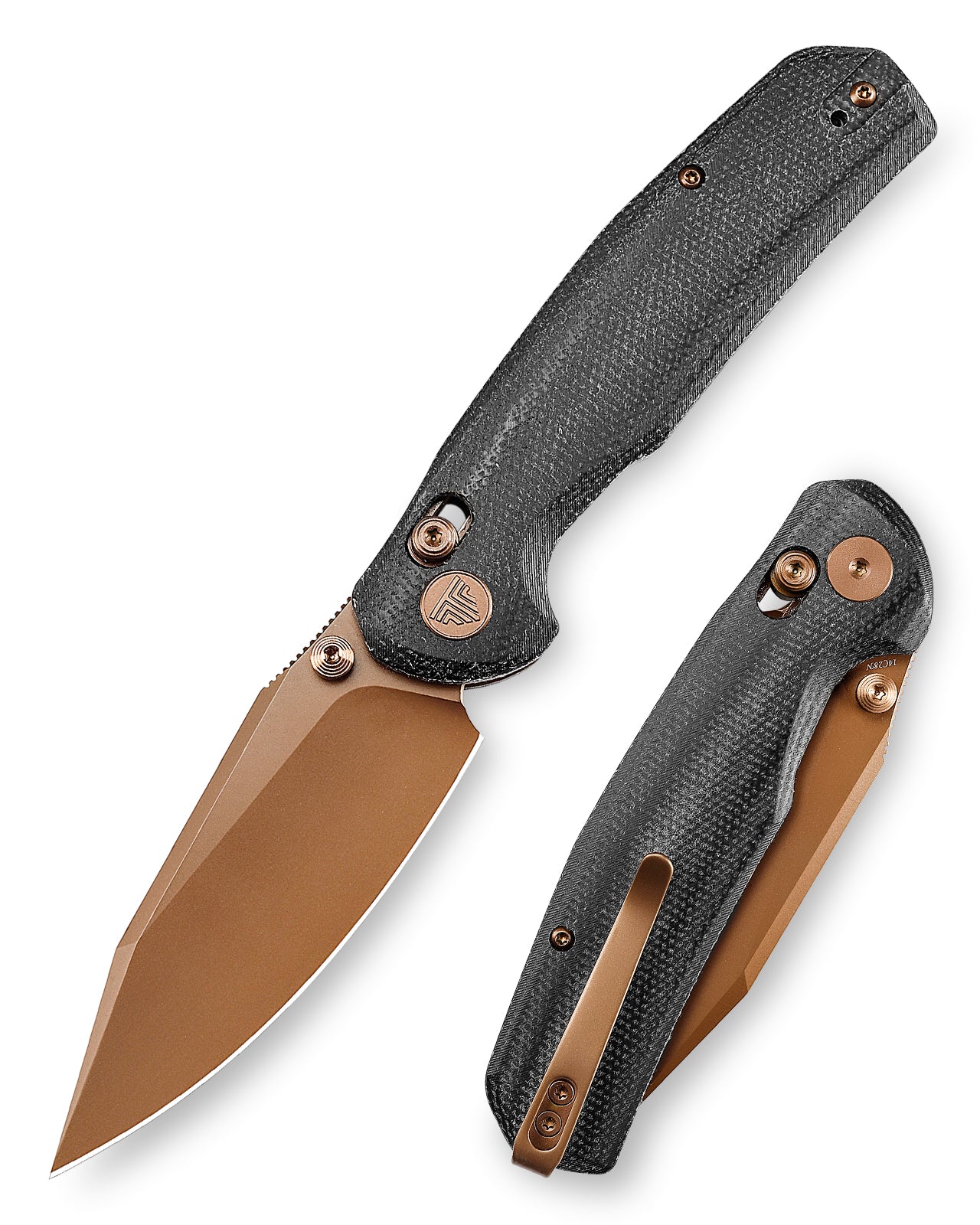 Hornet-BM Crossbar Lock EDC Folding Pocket Knife,3.34" 14C28N Steel Blade,Micarta Handle