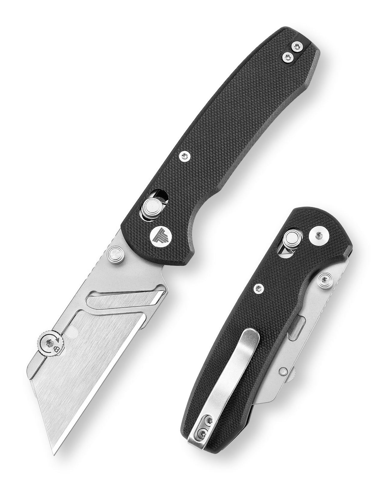 Puppy BG Crossbar Lock EDC Folding Pocket Knife,2.62'' SK5 Blade,G10 Handle