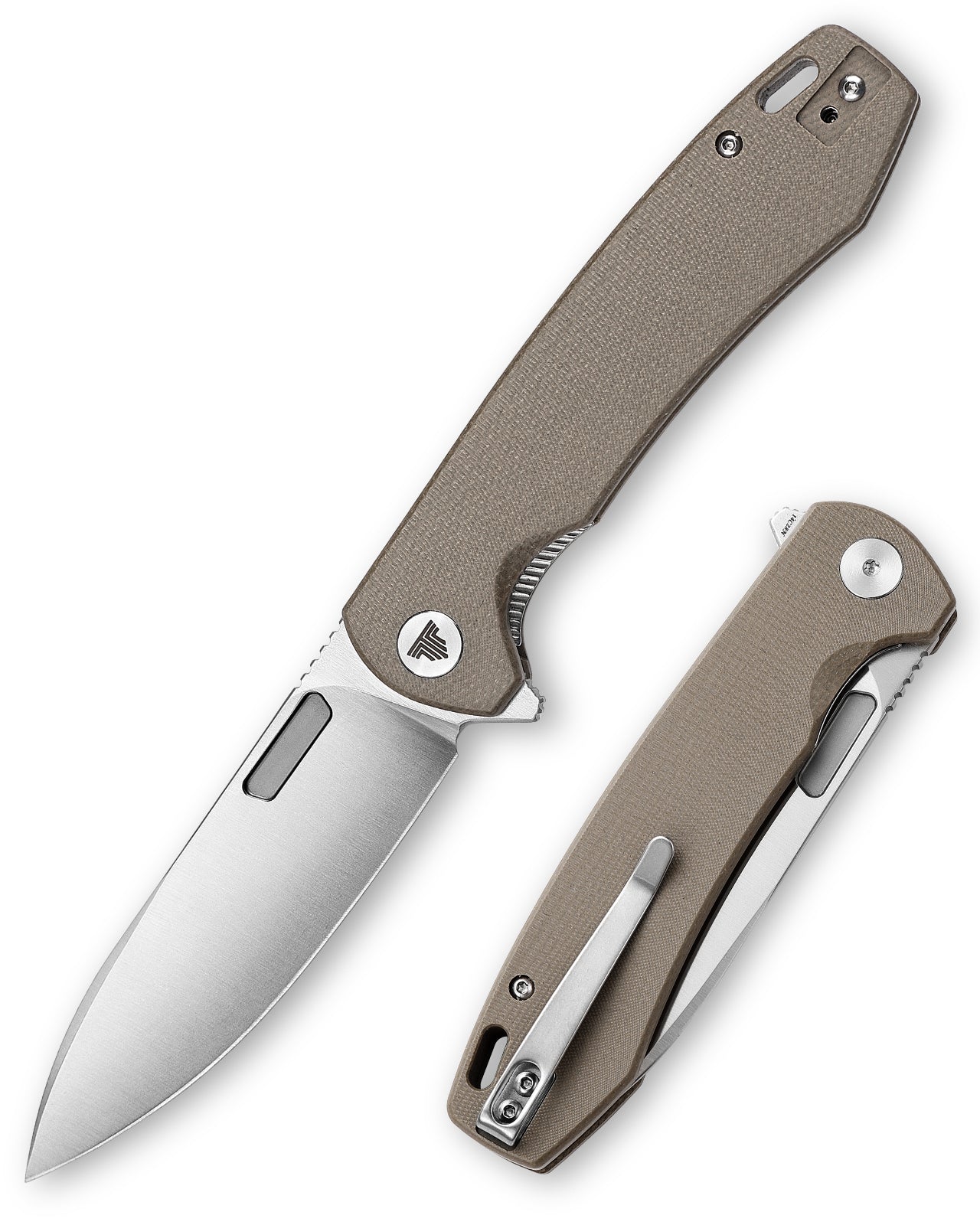 Columba-04GC Liner Lock,3.74" 14C28N Steel,Micarta Handle