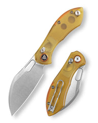 Batwing-YP Crossbar Lock Folding Pocket Knife,2.99'' 14C28N Steel Blade,PEI Handle