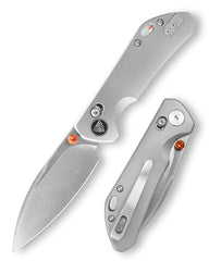 Hornet-04G Axis Lock EDC Canivete Dobrável, Lâmina de Aço 14C28N de 3,34", Cabo Micarta