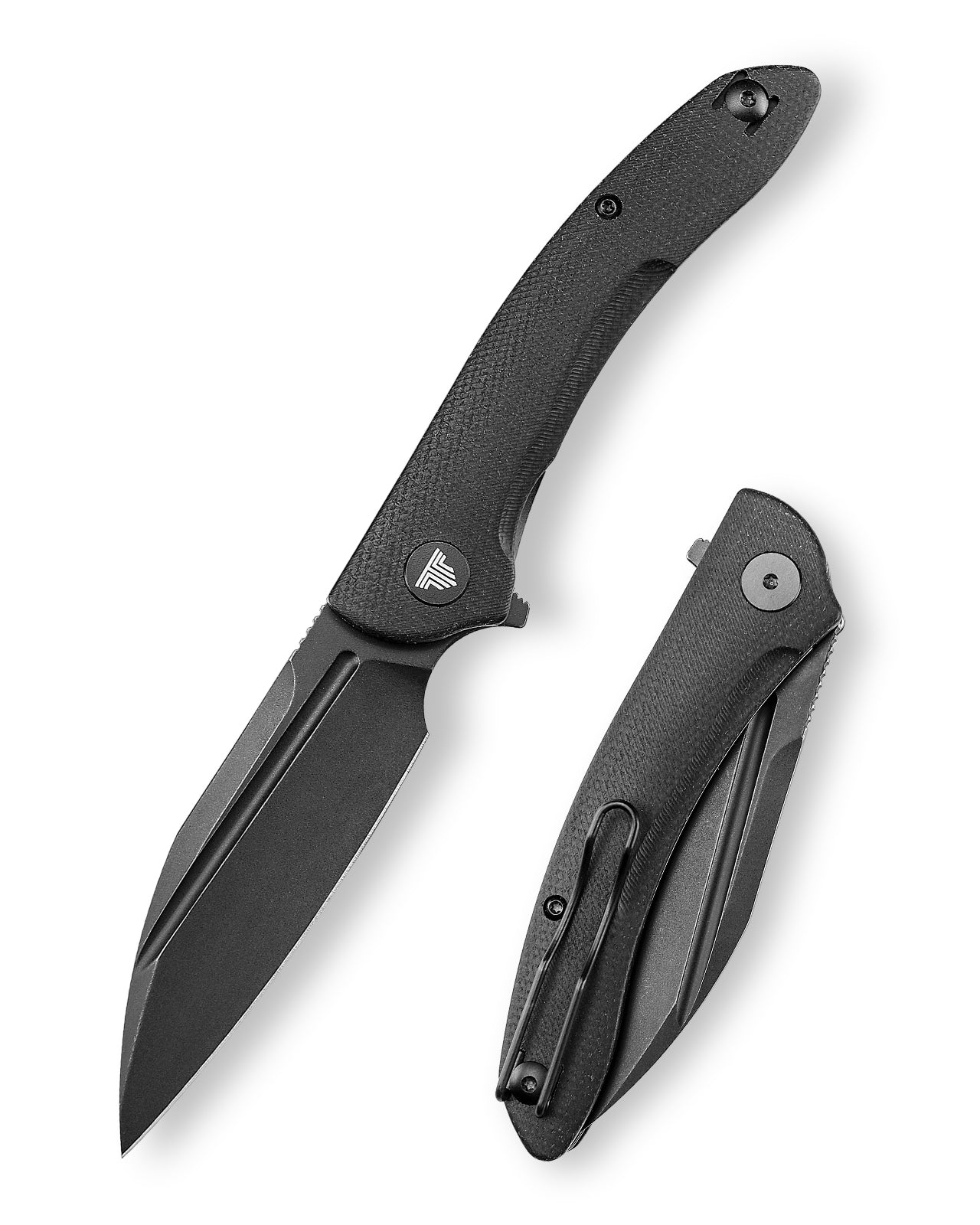 Cuckoo-BM Liner Lock EDC Folding Pocket Knife 3.37'' 14C28N Steel Blade,Micarta Handle