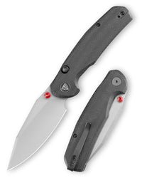 Hornet Pro-BM Button Line Lock EDC Folding Pocket Knife,3.34" 14C28N Steel Blade,Micarta Handle