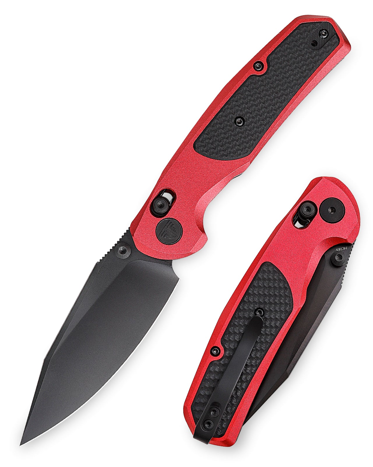 Hornet-08R Axis Lock EDC Folding Pocket Knife,3.34" 14C28N Steel Blade,Aluminium Handle