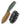 Eggplant-GM Full-tang Straight Fixed Blade Knife, 3.86‘’ 14C28N Steel Rose Gold Blade, Green Micarta Handle