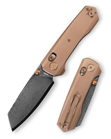 Scarab Ultra-RT Crossbar Lock EDC Folding Pocket Knife,2.99" ZDP-189 Steel Blade,Titanium Handle