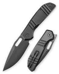 Gecko-B Liner Lock Folding Pocket Knife,3.4'' M390 Steel Blade,Titanium Handle