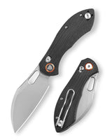 Batwing-BG Crossbar Lock Folding Pocket Knife,2.99'' 14C28N Steel Blade,G10 Handle