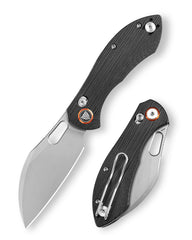 Batwing-BG Crossbar Lock Folding Pocket Knife,2.99'' 14C28N Steel Blade,G10 Handle