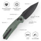 Hornet-04G Axis Lock EDC Folding Pocket Knife,3.34" 14C28N Steel Blade,Micarta Handle