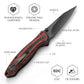 Delphinus-03RB Liner Lock EDC Folding Knfe,Front Flipper 3" 14C28N Steel Blade,G10 Handle