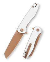 Dickybird-WG Liner Lock EDC Folding Pocket Knife 2.99'' 14C28N Steel Blade,G10 Handle