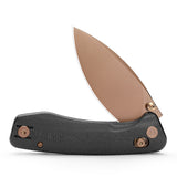 Koala Plus-BM Crossbar Lock EDC Folding Pocket Knife,2.99'' 14C28 Steel Blade, Micarta Handle