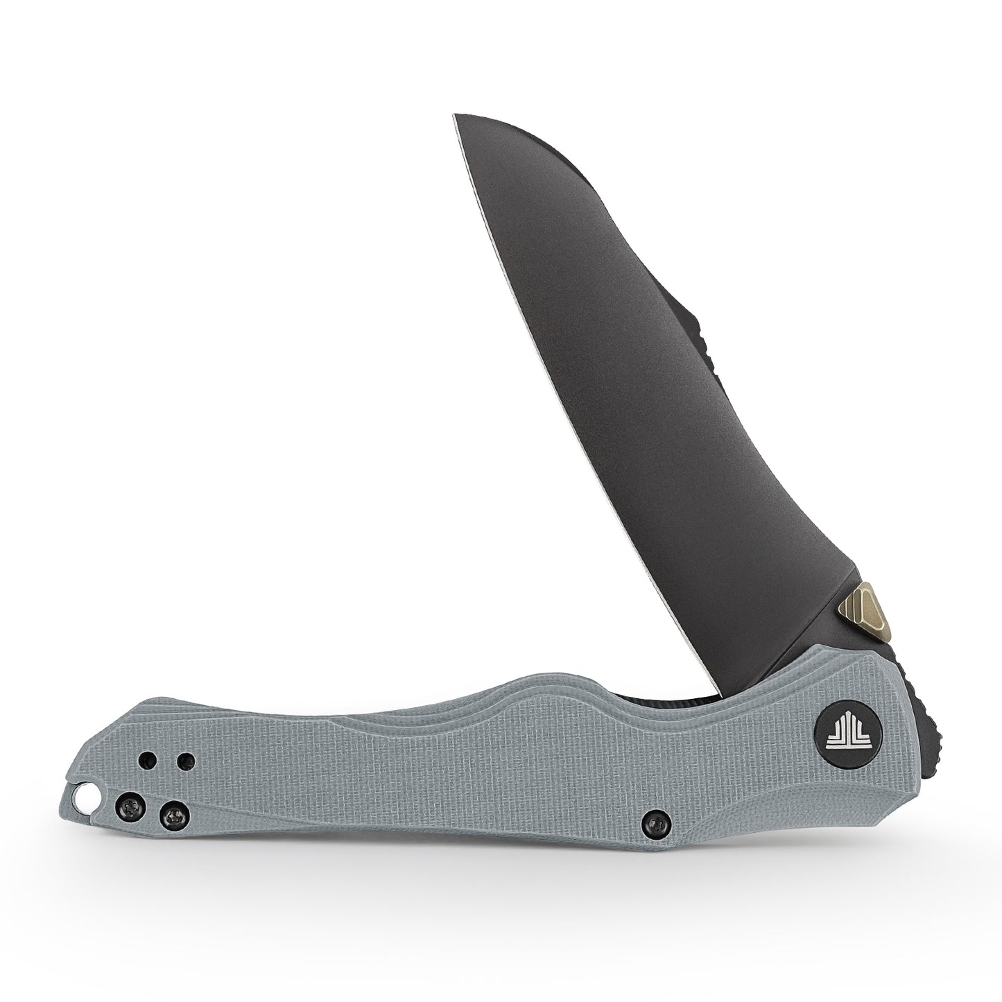 Triton-03B Thumb Stud,3.89" Front Flipper 14C28N Steel Blade,G10 Handle,Sebastian Irawan Design