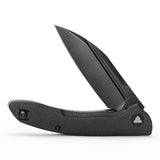 Cuckoo-BM Liner Lock EDC Folding Pocket Knife 3.37'' 14C28N Steel Blade,Micarta Handle