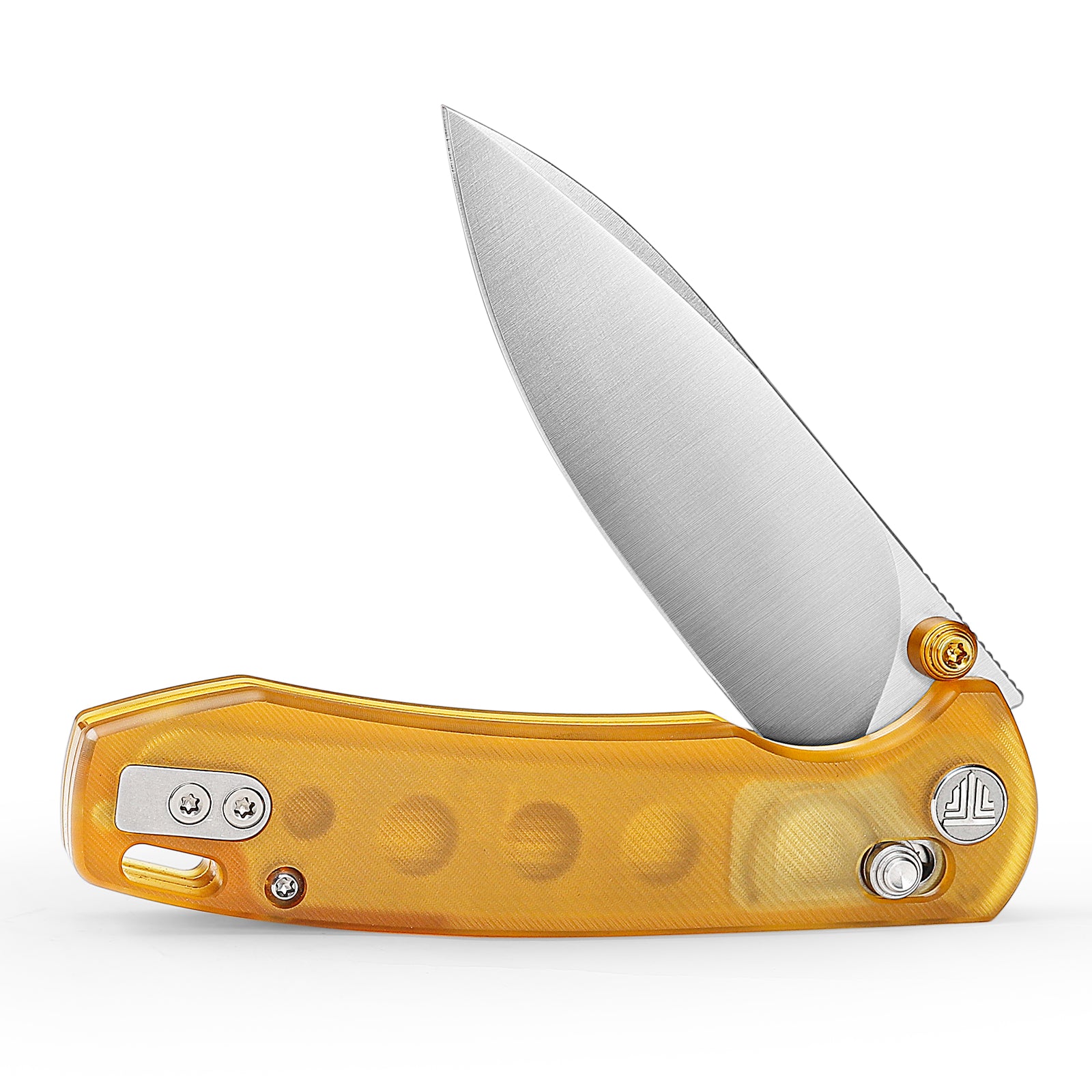 Dragonfly-Y Axis Lock EDC Folding Pocket Knife,2.99'' 14C28N Steel Blade,PEI Handle