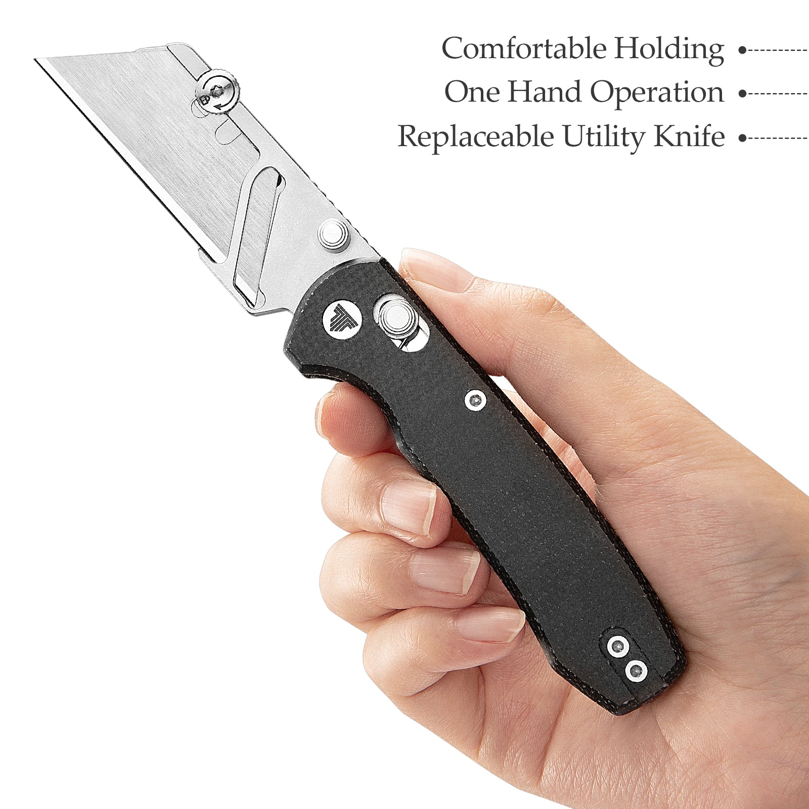 Puppy BM Crossbar Lock EDC Folding Pocket Knife,2.62'' SK5 Blade,Micarta Handle