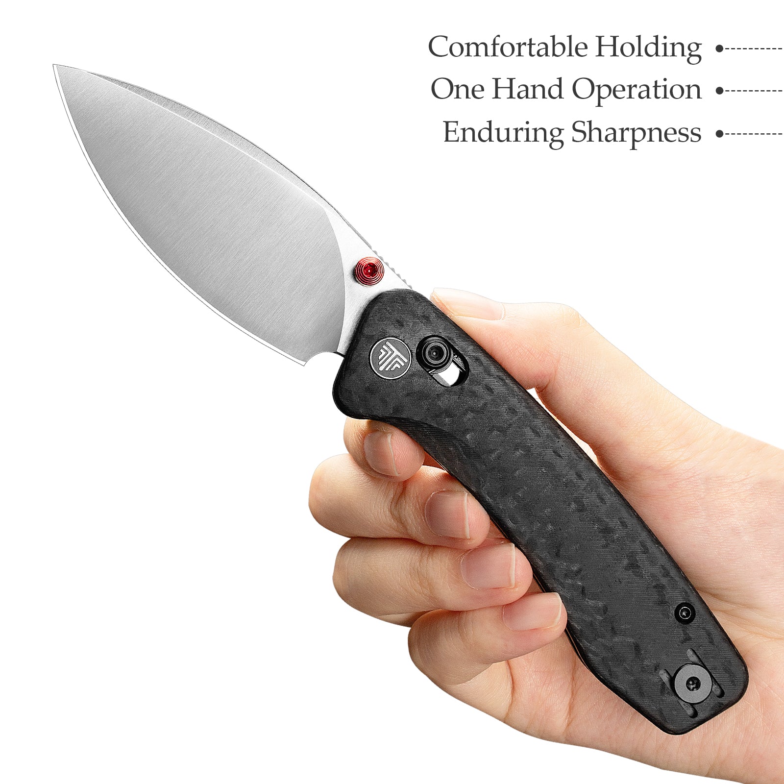 Koala-CG Crossbar Lock EDC Folding Pocket Knife,2.56'' N690 Steel