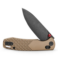 Dragonfly-Z Axis Lock EDC Folding Pocket Knife, 2.99'' M390 Steel Blade, Titanium Handle