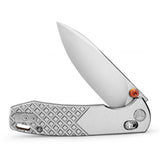 Dragonfly-O Axis Lock EDC Folding Pocket Knife, 2.99'' M390 Steel Blade, Titanium Handle