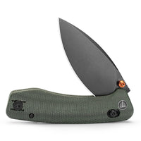 Koala Plus-GM Crossbar Lock EDC Folding Pocket Knife,2.99'' 14C28 Steel Blade, Micarta Handle
