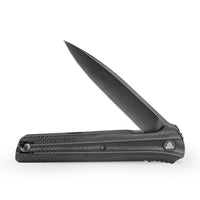 Seagu11-B Liner Lock  Folding Pocket Knife 3.4'' 14C28N Steel Blade,Micarta Handle