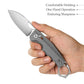 Sagitta-03g,Axis Lock Karambit Folding Pocket Knife,2.95" 14C28N Steel,G10 Handle