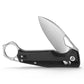 Sagitta-04B,Axis Lock Karambit Folding Pocket Knife,2.95" 14C28N Steel,Black Micarta Handle