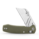 Puppy GM Crossbar Lock EDC Folding Pocket Knife,2.62'' SK5 Blade,Micarta Handle