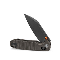 Firefly-CU Crossbar Lock EDC Folding Pocket Knife,2.99" 14C28N Steel Blade,Copper Handle