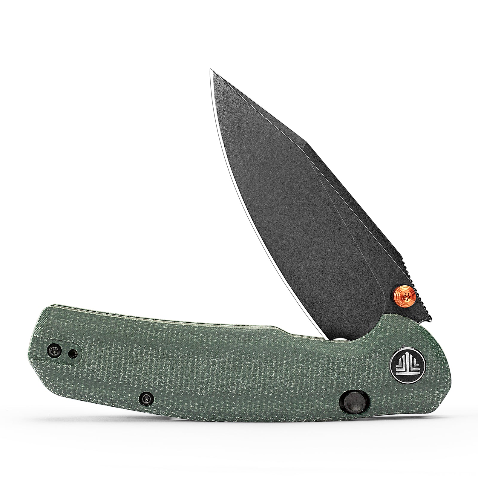 Hornet Pro-GM Button Line Lock EDC Folding Pocket Knife,3.34" 14C28N Steel Blade,Micarta Handle