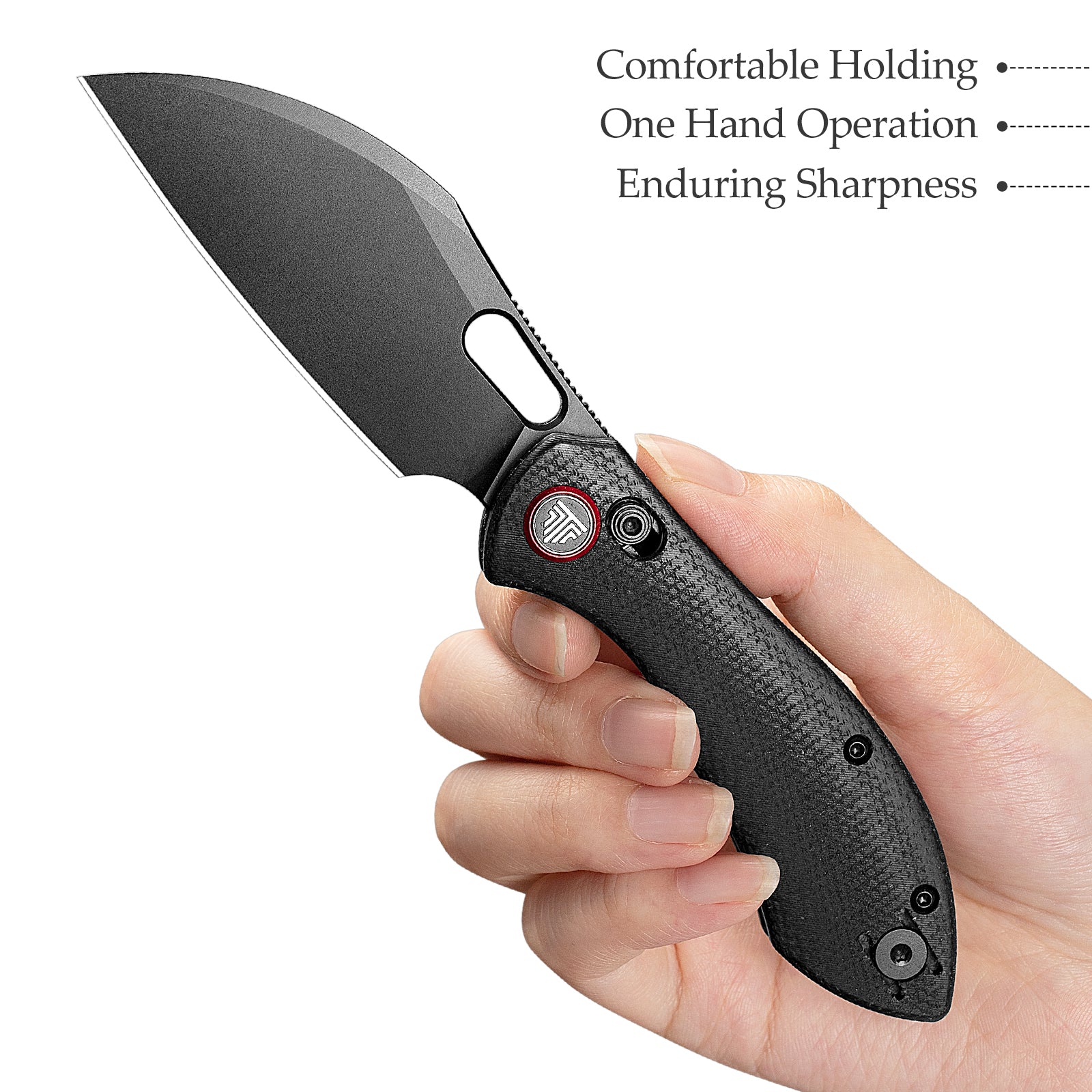 Batwing-BM/S Crossbar Lock Folding Pocket Knife,2.99'' 14C28N Steel Blade,Micarta Handle
