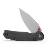 Hornet Pro-BM Button Line Lock EDC Folding Pocket Knife,3.34" 14C28N Steel Blade,Micarta Handle