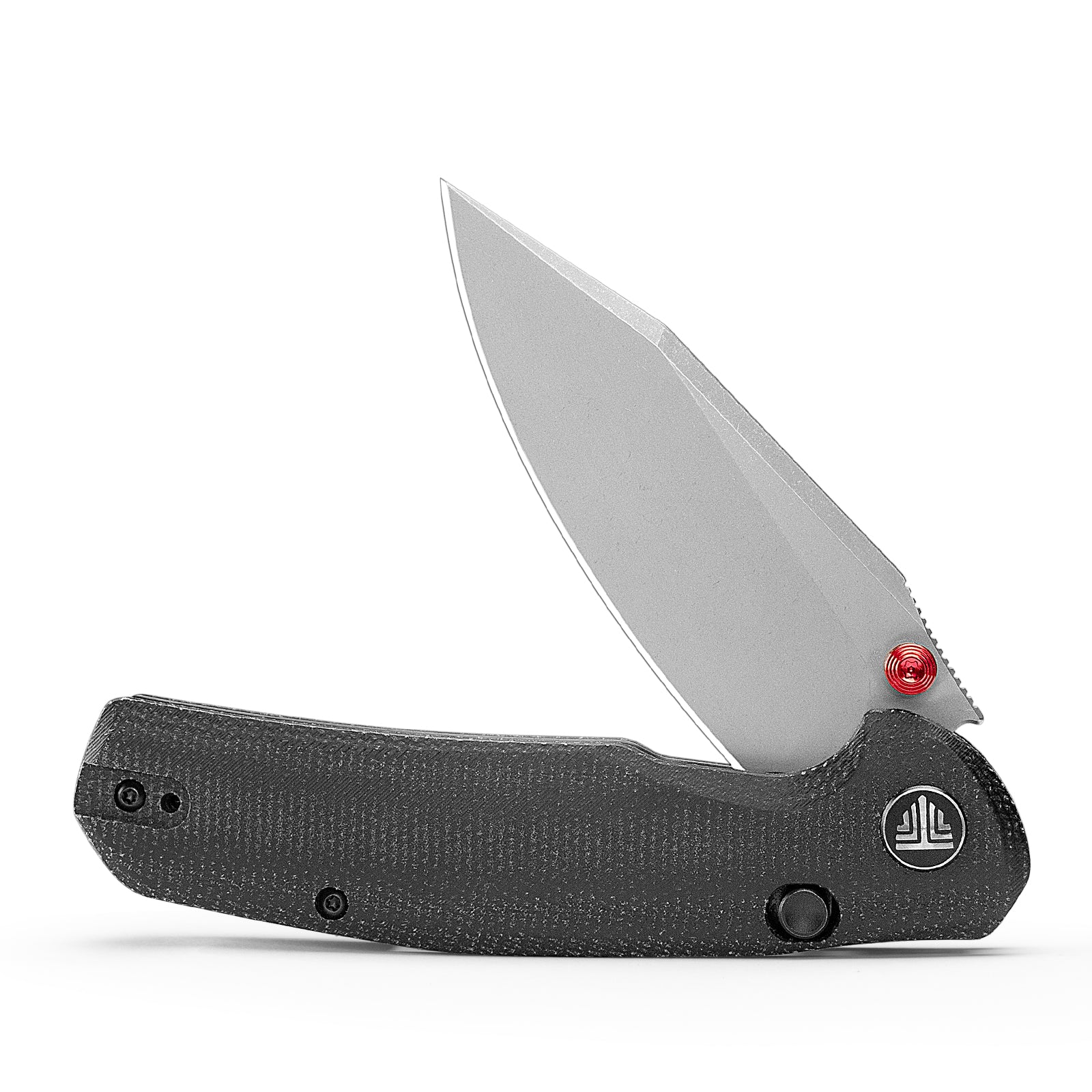 Hornet Pro-BM Button Line Lock EDC Folding Pocket Knife,3.34" 14C28N Steel Blade,Micarta Handle