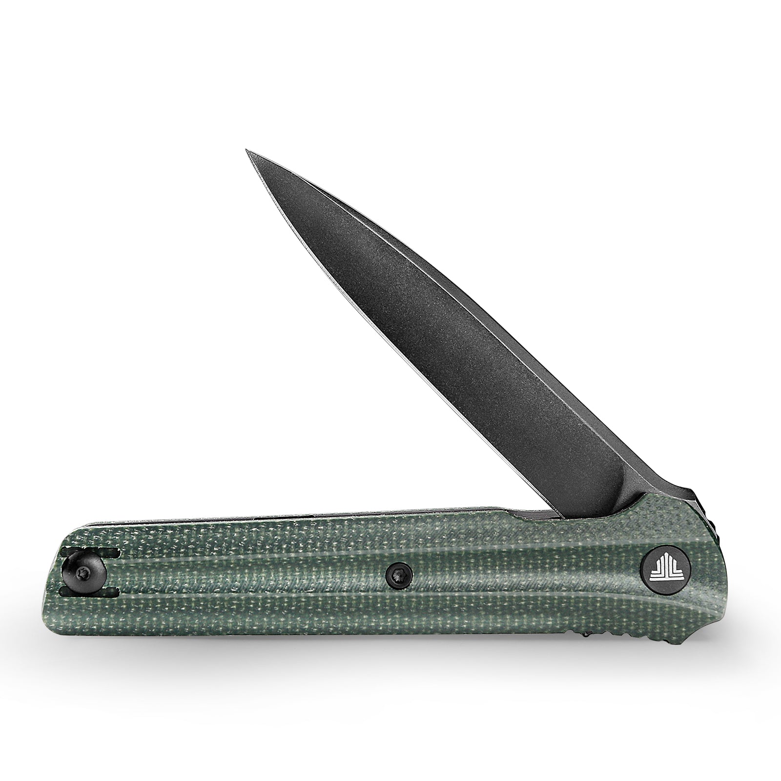 Seagu11-G Liner Lock  Folding Pocket Knife 3.4'' 14C28N Steel Blade,Micarta Handle