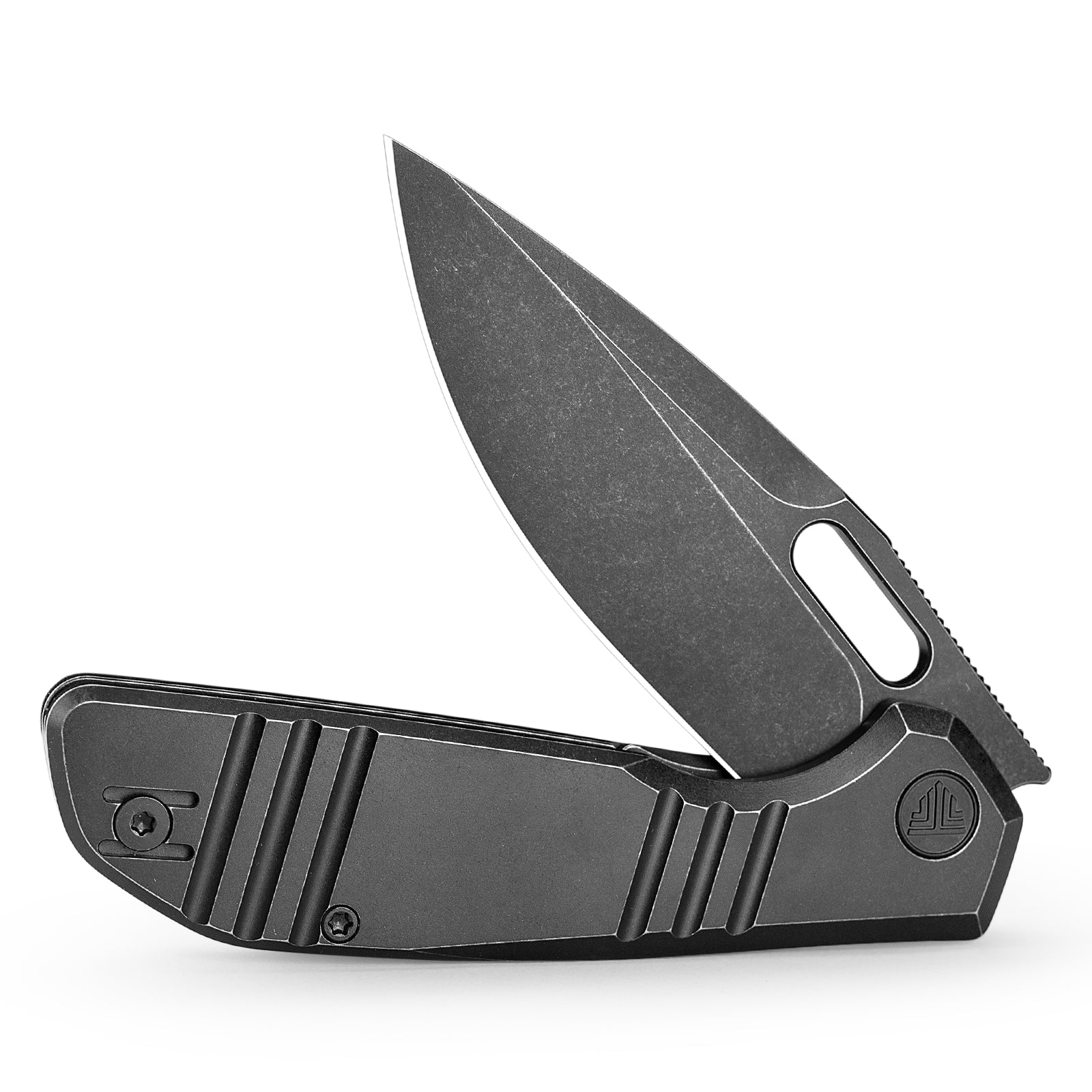 Gecko-B Liner Lock Folding Pocket Knife,3.4'' M390 Steel Blade,Titanium Handle