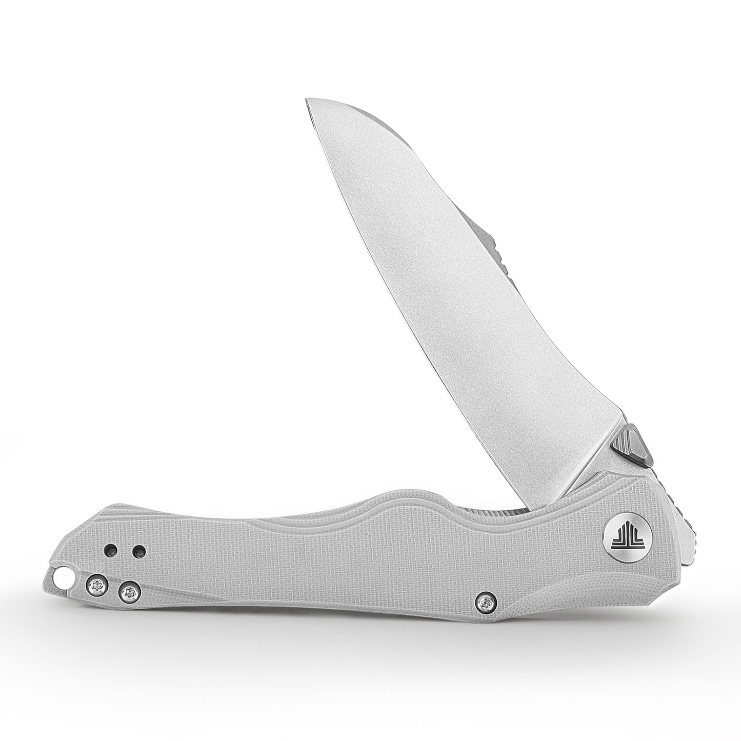 Triton-03 Thumb Stud,3.89" Front Flipper 14C28N Steel Blade,G10 Handle，Sebastian Irawan Design