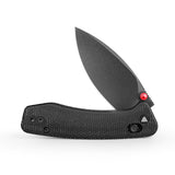 Koala-B Crossbar Lock EDC Folding Pocket Knife,2.56'' N690 Steel Blade,Micarta Handle