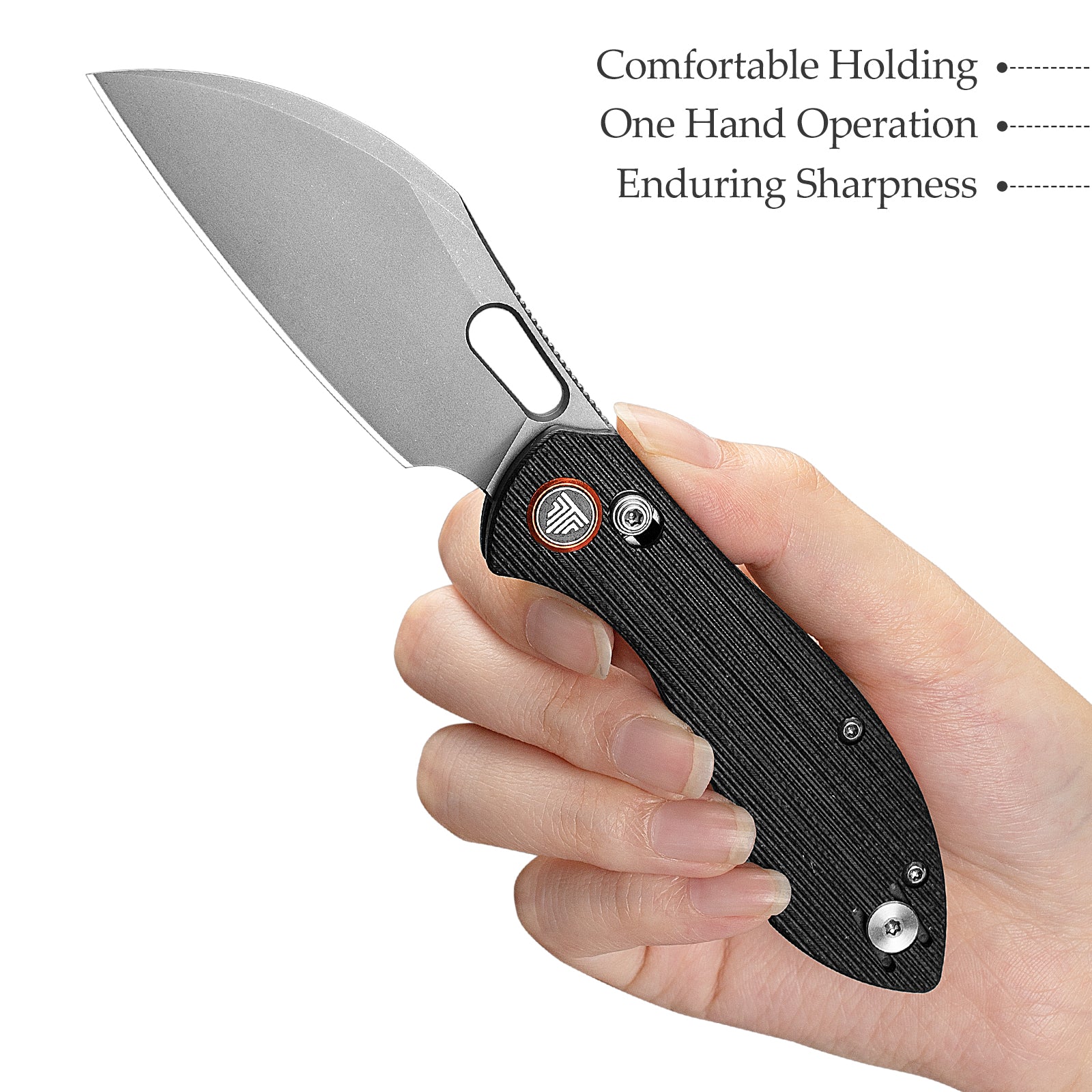ナハバットン Batwing-BG Crossbar Lock Folding Pocket Knife,2.99'' 14C28N Steel