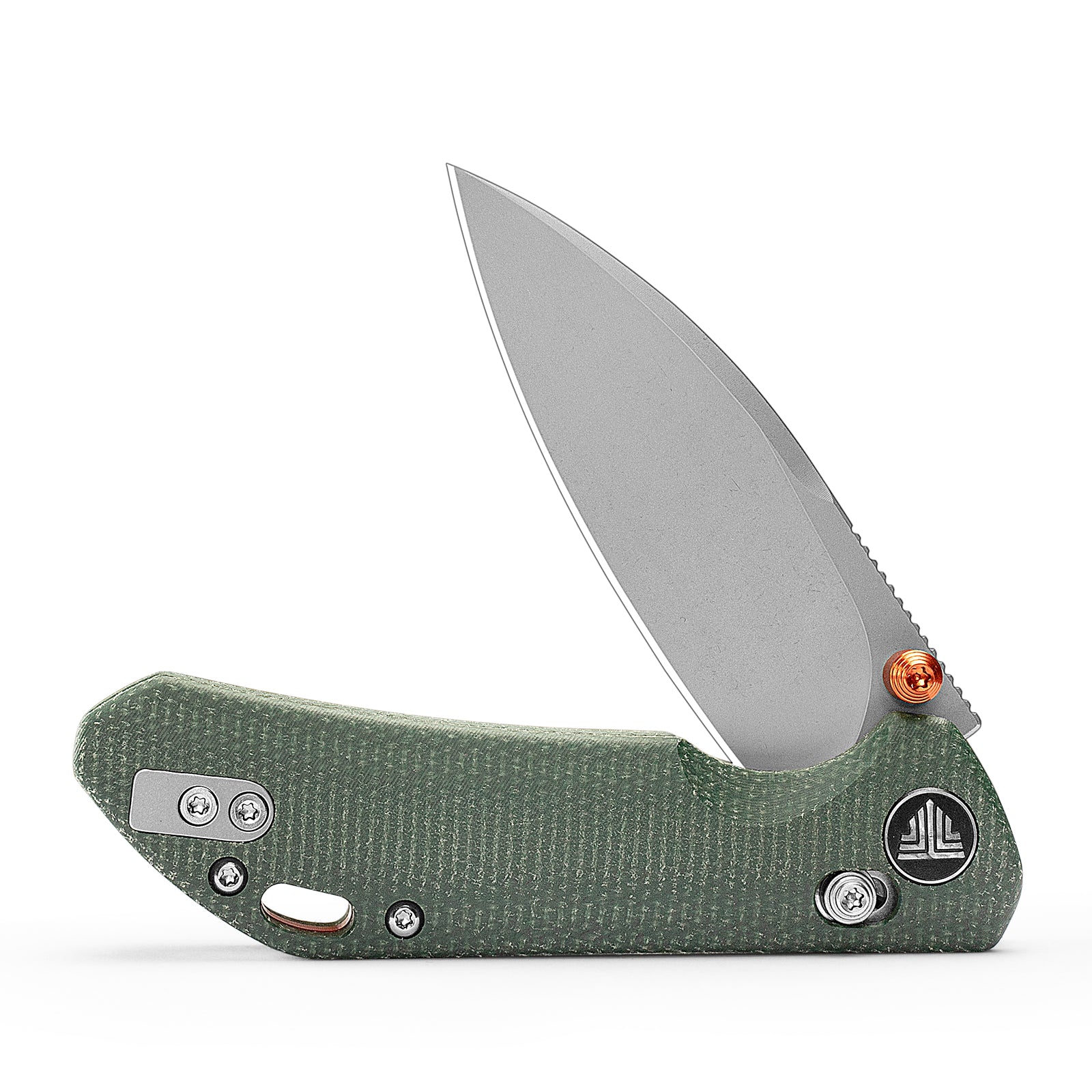 Складаний кишеньковий ніж Hornet-04G Axis Lock EDC, лезо 3,34 дюйма зі сталі 14C28N, ручка з мікарти
